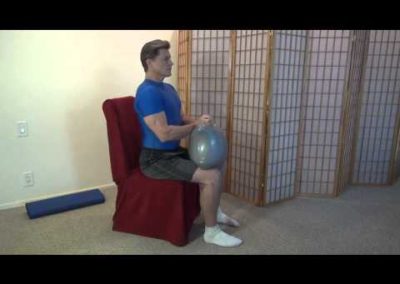 Seated Ab Crunches